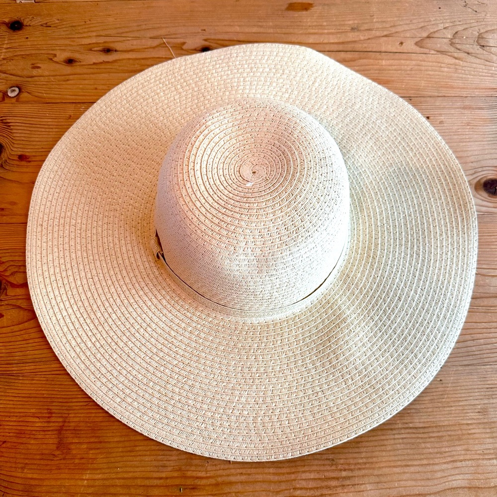 New Paper Straw Floppy Sun Hat